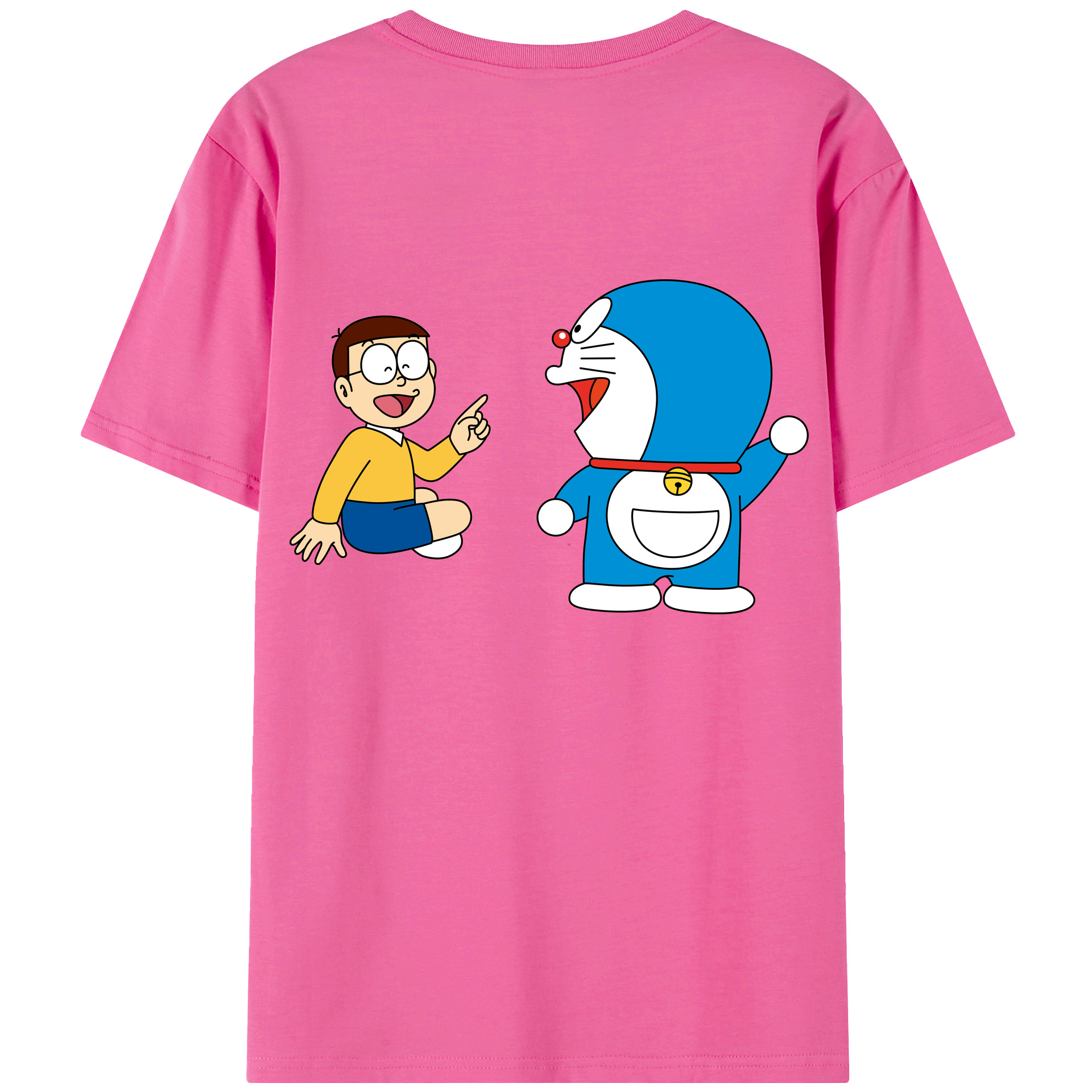 （画像用） ドラえもん Doraemon レディース半袖Tシャツ(バックプリント)